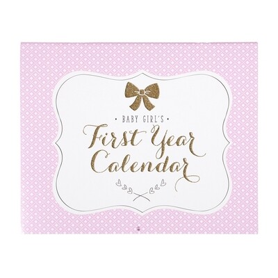Carter's First Year Calendar - Sweet Sparkle
