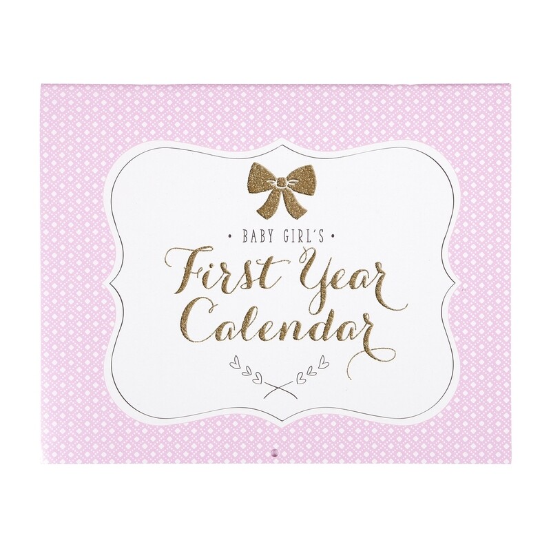 Carter&#39;s First Year Calendar - Sweet Sparkle