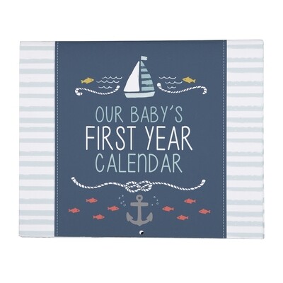 Carter's First Year Calendar - Under The Sea
