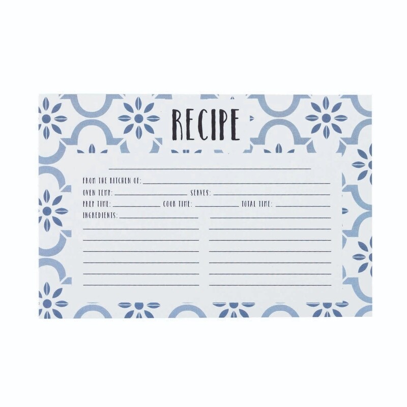 Recipe Cards 40ct (Multiple Designs)