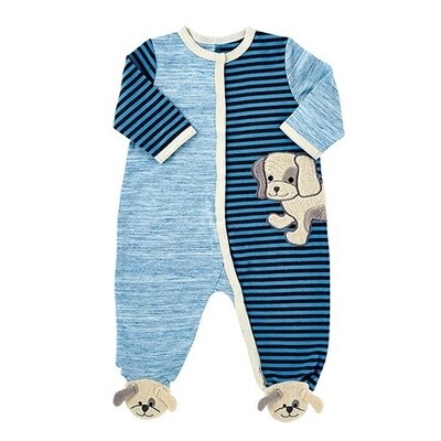 Stephan Baby | Footie Pajamas - Puppy (0-3 months)