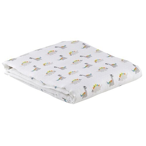 Stephan Baby | Swaddle Blanket - Dinosaur