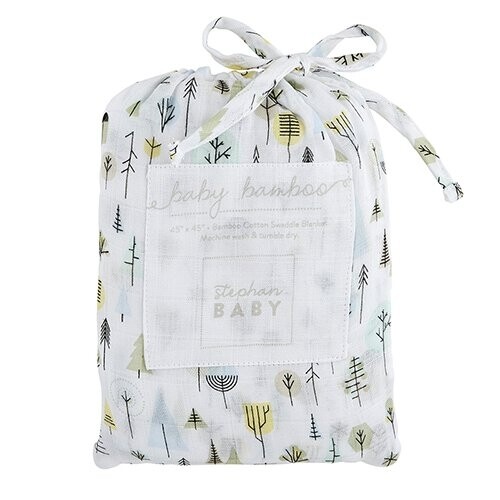 Stephan Baby | Swaddle Blanket - Tree