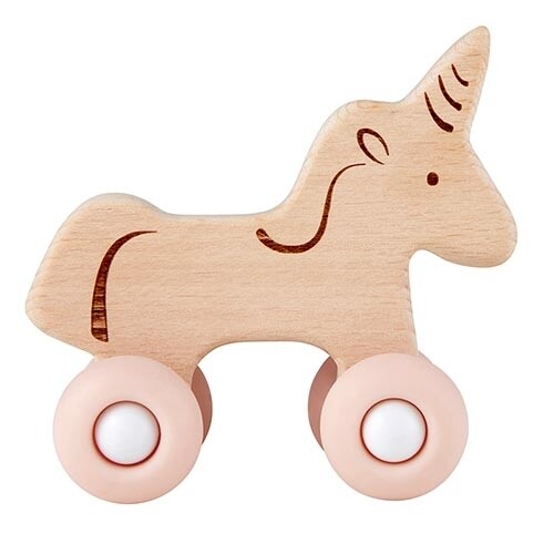 Stephan Baby | Silicone Wood Toy - Unicorn