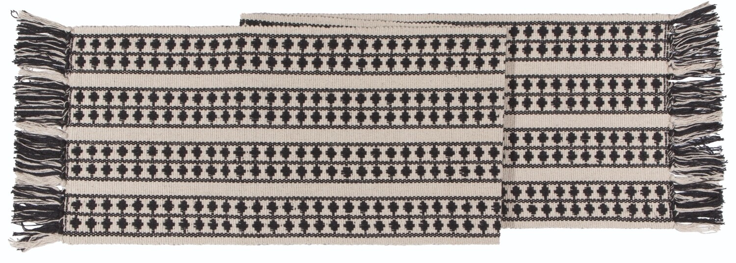 Now Designs 72" Woven Table Runner | Echo Shadow