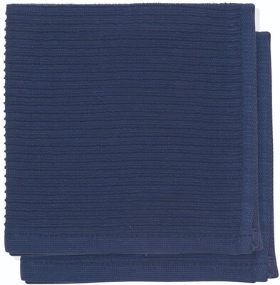 Now Designs Ripple Dishcloths (Set of 2) | Indigo