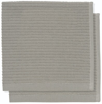 Now Designs Ripple Dishcloths (Set of 2) | London Gray