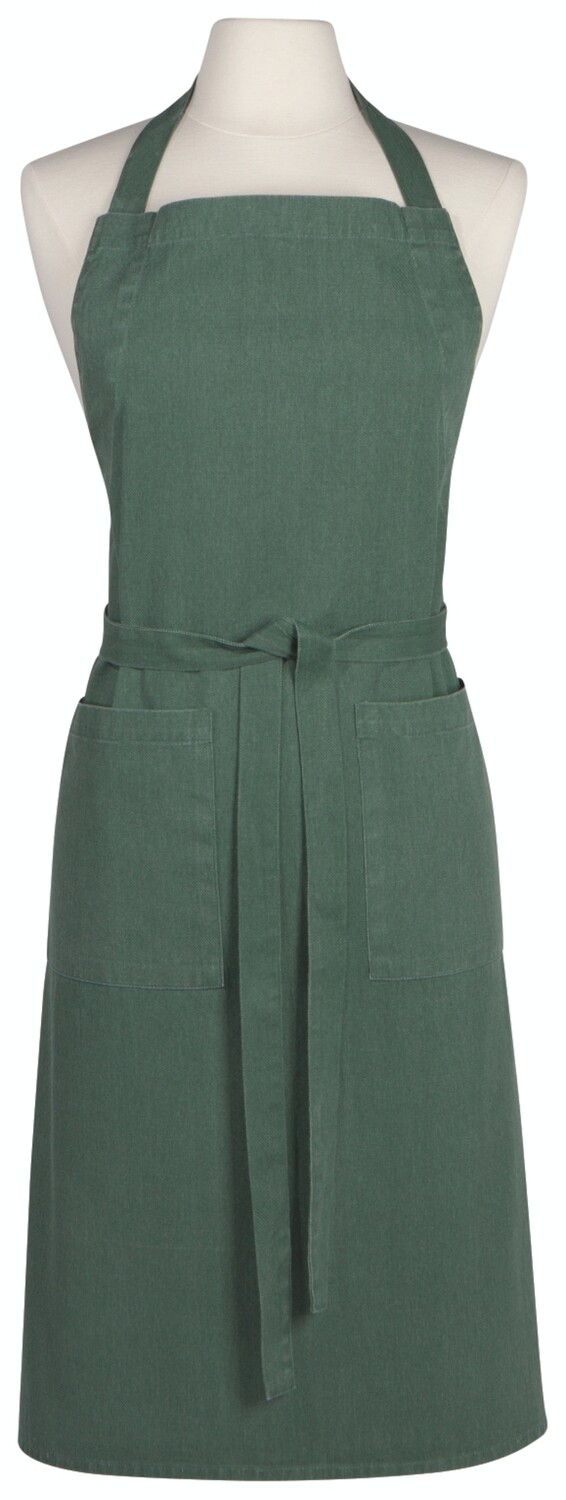 Danica Heirloom Stonewash Apron - Jade