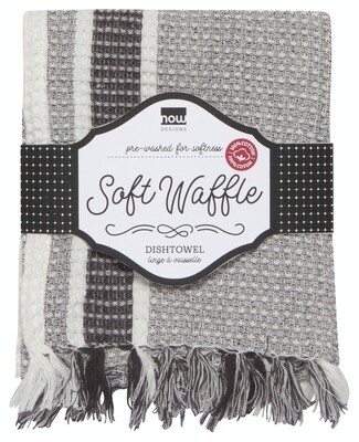 Danica Heirloom Soft Waffle Dishtowel | Shadow