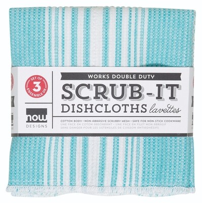 Now Designs Scrub-It Dishcloths (Set of 3) | Bali
