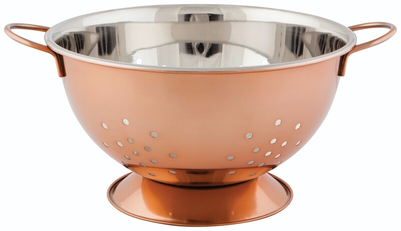Now Designs 2.69qt Colander | Rose Gold