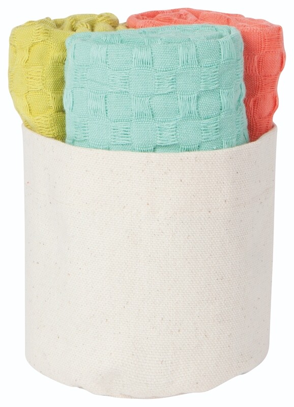 Now Designs Mercantile Dishcloths (Set of 3) | Chartreuse