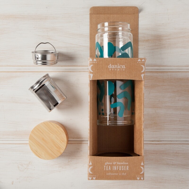 Danica Studio | Glass Tea Infuser - Echo