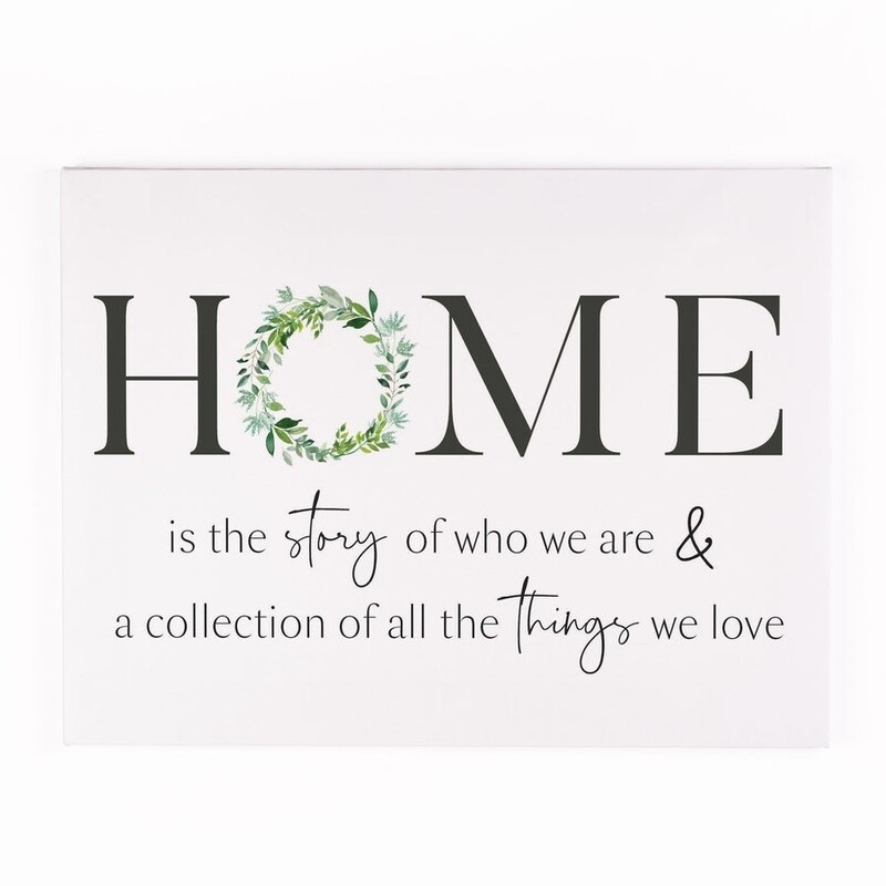 P.G. Dunn Canvas - Home Is The Story...