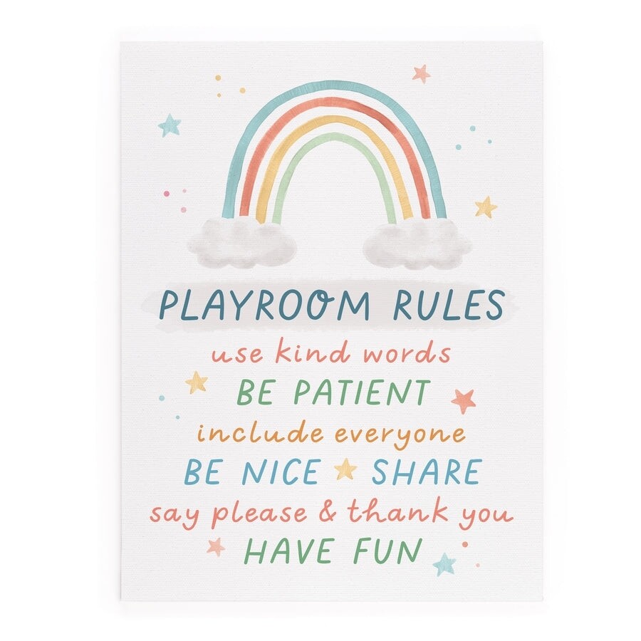 P.G. Dunn Canvas - Playroom Rules