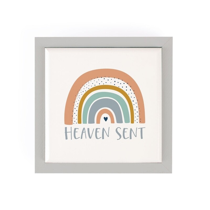 P.G. Dunn Framed Sign - Heaven Sent