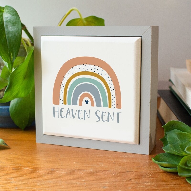 P.G. Dunn Framed Sign - Heaven Sent
