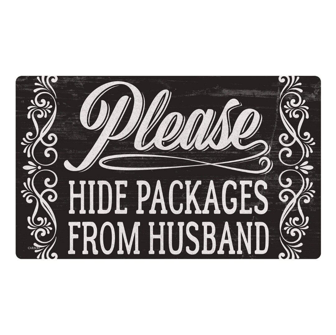 Carson Indoor/Outdoor Mat - Hide Packages From Husband