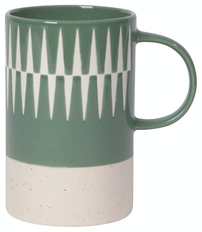 Danica Heirloom Etch Mug | Jade