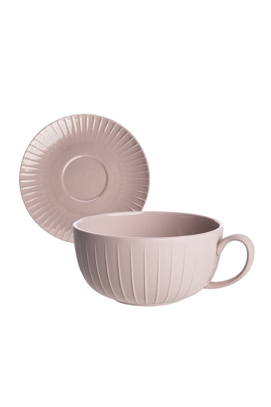 Tranquillo | Vintage Cup &amp; Saucer - Rose