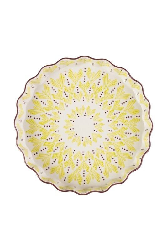 Tranquillo | Quiche/Pie Dish - Yellow