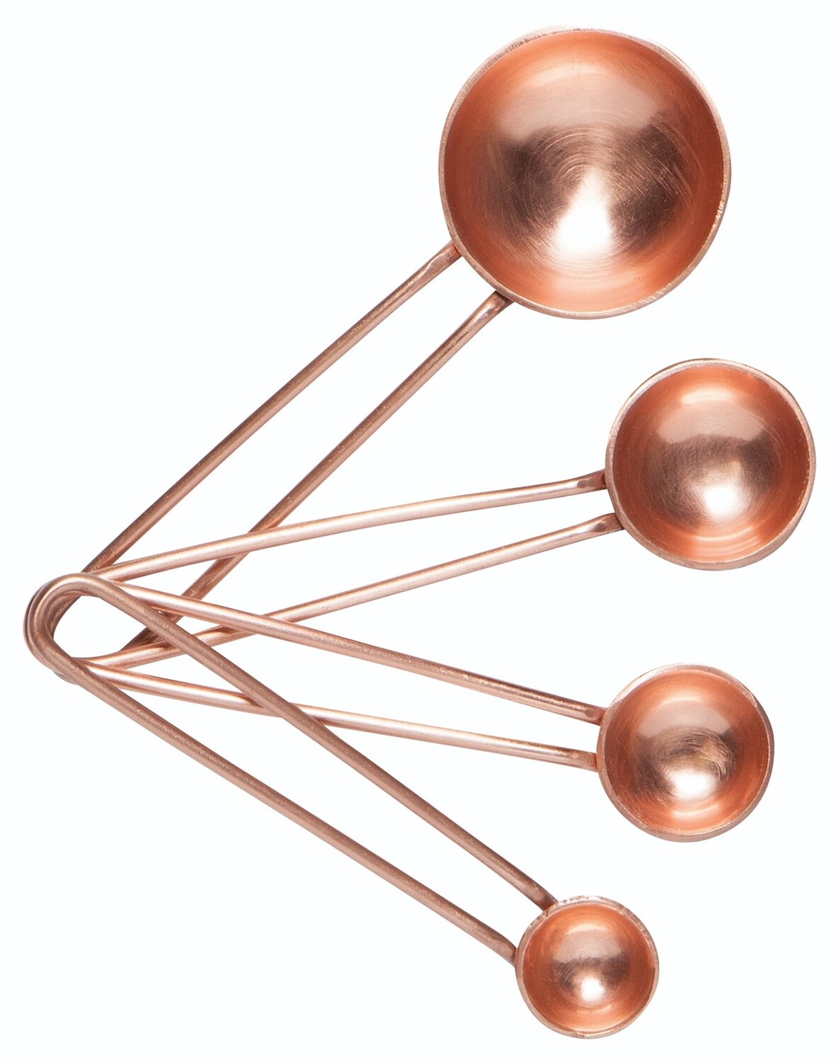 Now Designs Measuring Spoons (Set of 4) | Rose Gold