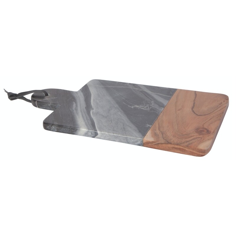 Danica Heirloom Marble Serving Paddle | Slate