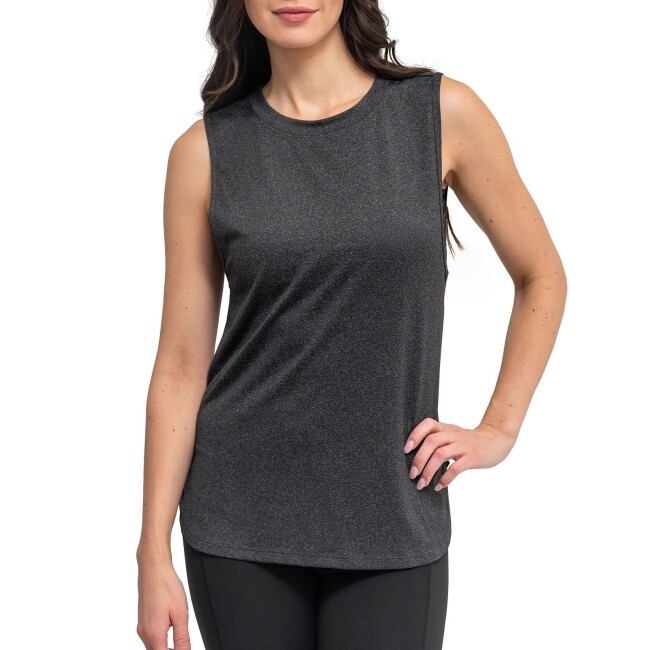 Fitkicks Live Well Active Lifestyle Tank Top - Black