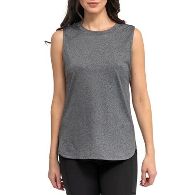 Fitkicks Live Well Active Lifestyle Tank Top - Grey