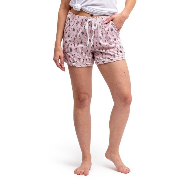 Hello Mello Breakfast In Bed Shorts - Happy Hour