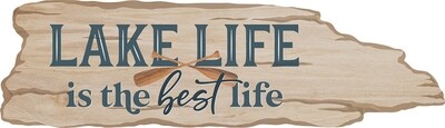 P.G. Dunn Ornate Wall Art - Lake Life Is The Best Life