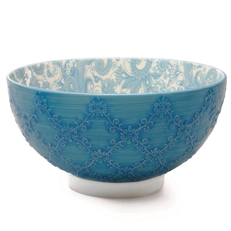 BIA | Trellis 8" Footed Serving Bowl (Multiple Colors)