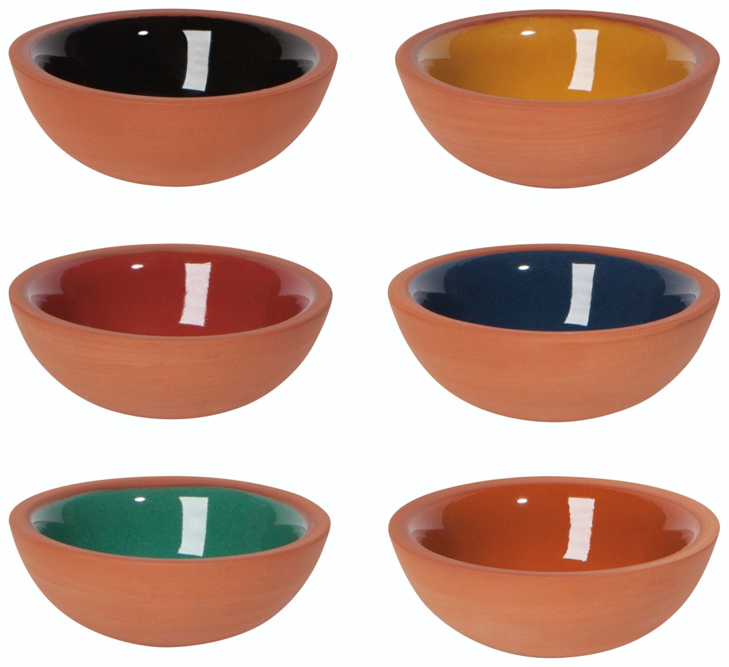 Danica Kaleidoscope Pinch Bowls (Set of 6)