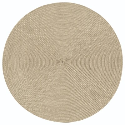 Now Designs Disko Placemat | Light Taupe