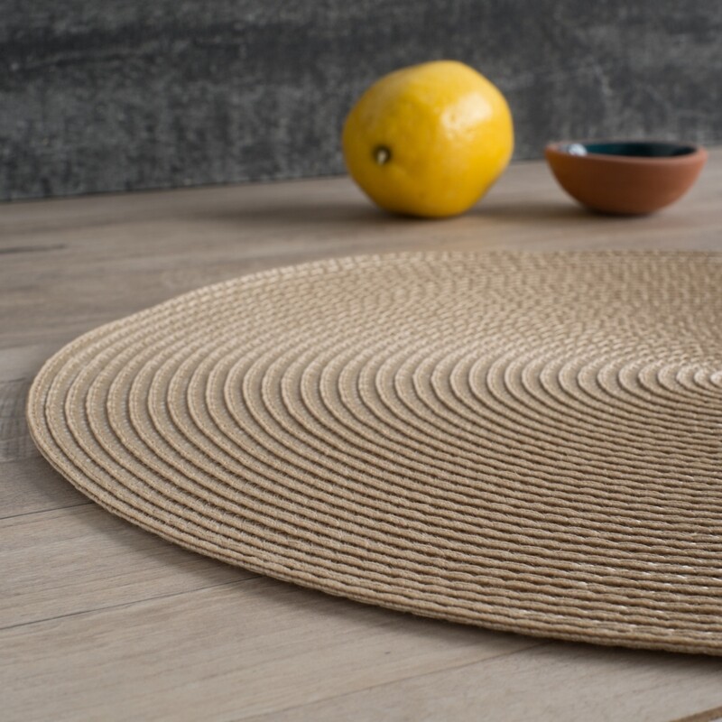 Now Designs Disko Placemat | Light Taupe