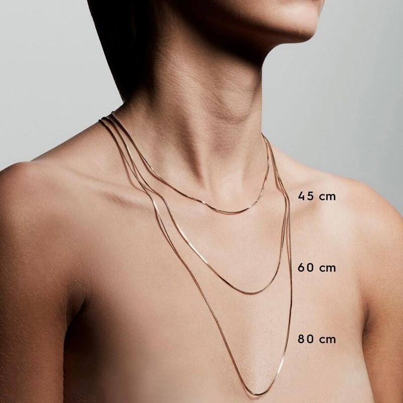 Pilgrim Gold Nancy 80 cm Chain