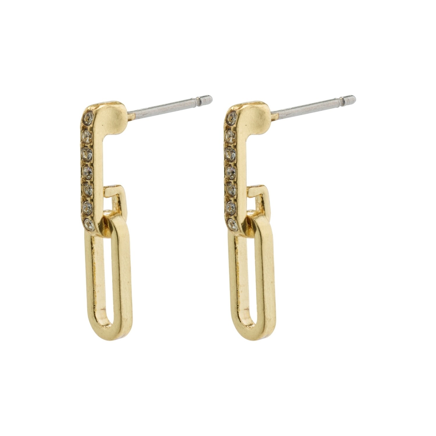 Pilgrim Gold Elise Crystal Earrings