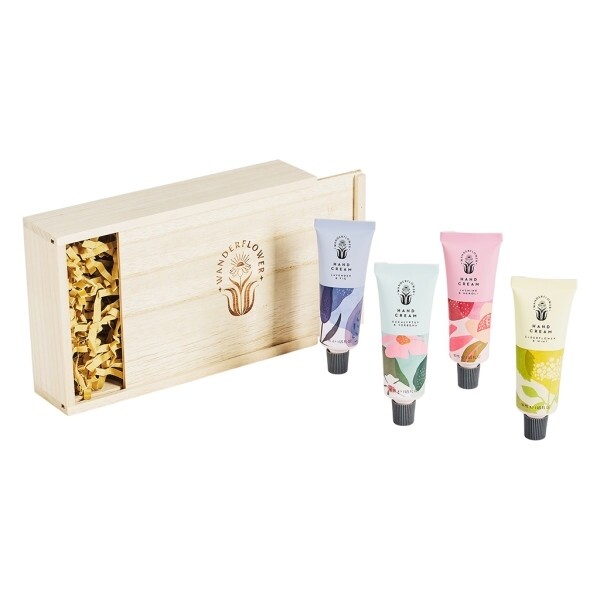 Wanderflower | Hand Cream Library (4pc) 30ml
