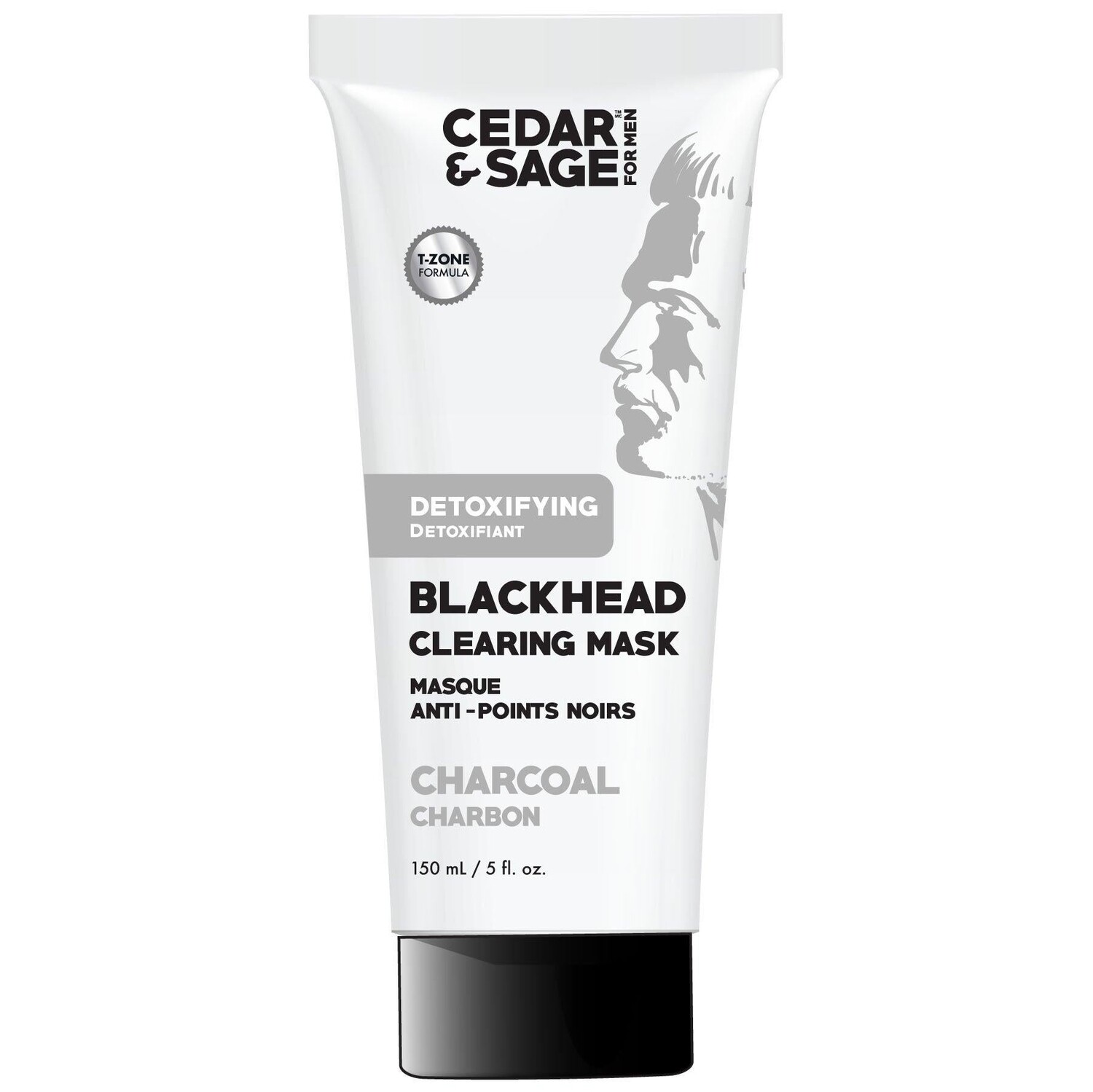 Cedar & Sage | Charcoal Blackhead Clearing Mask 150ml