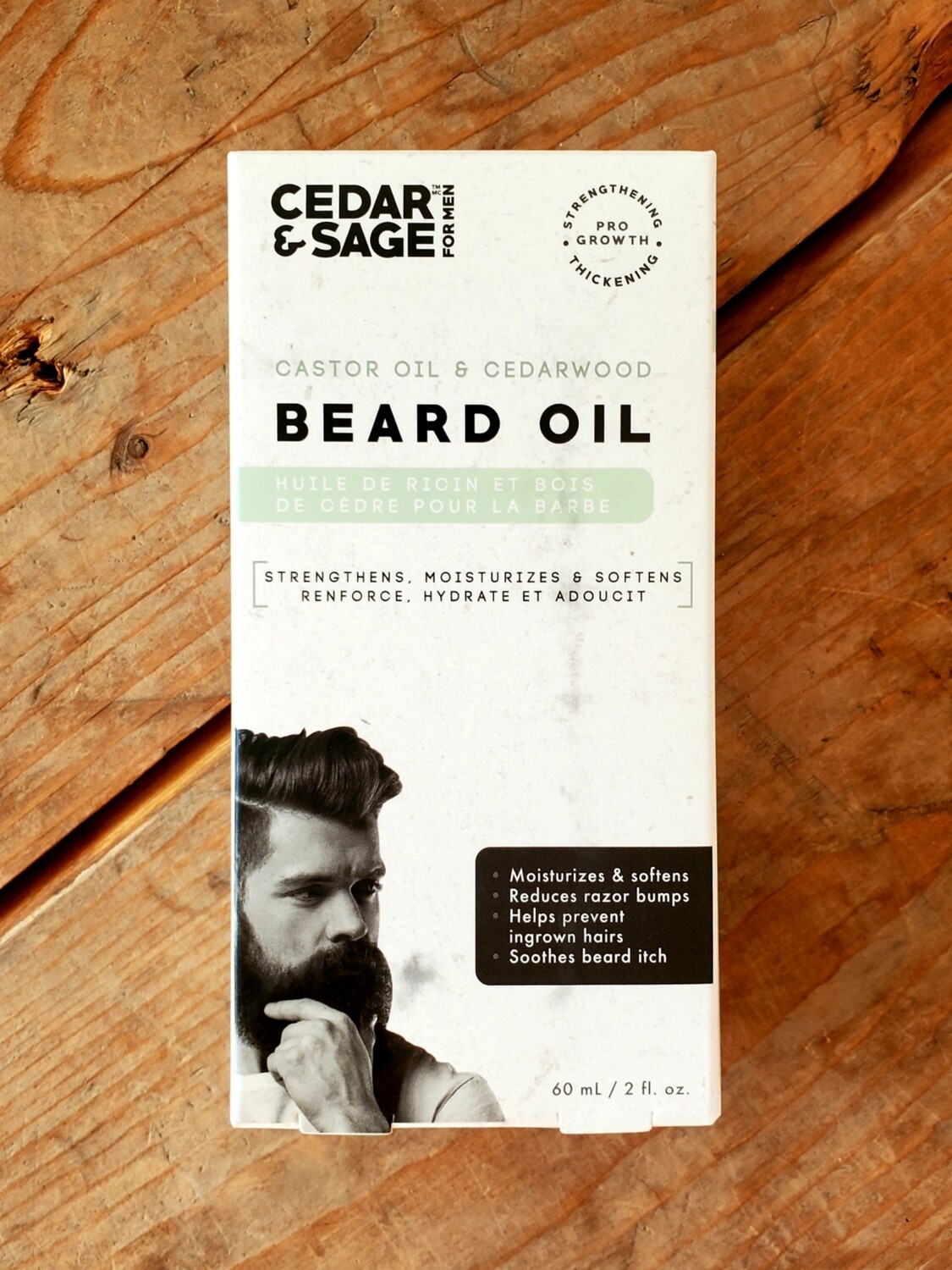 Cedar & Sage | Beard Oil 60ml