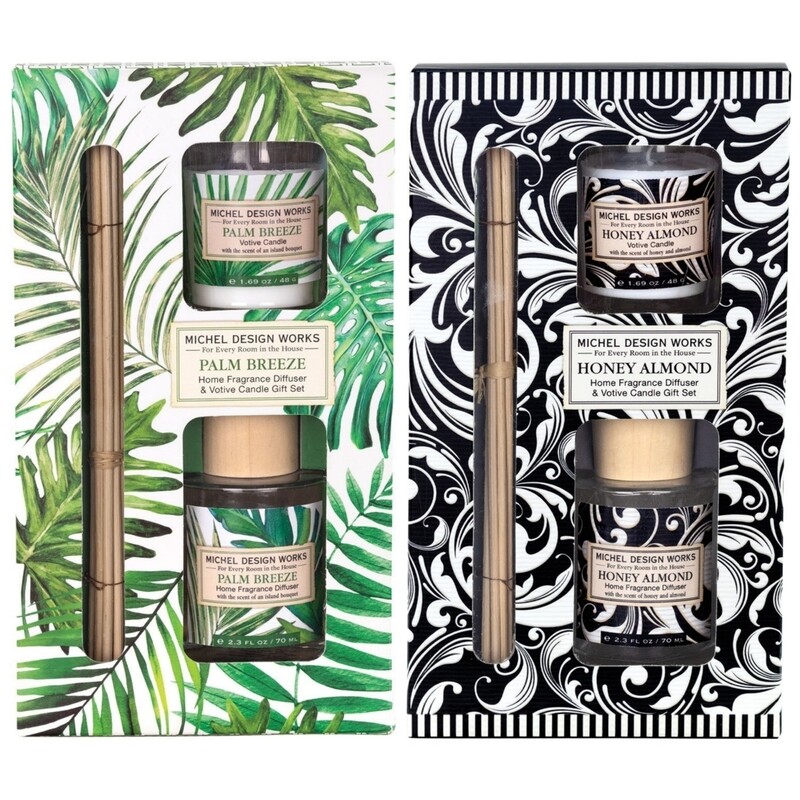 Michel Design Works Diffuser &amp; Votive Candle Set | Multiple Scents