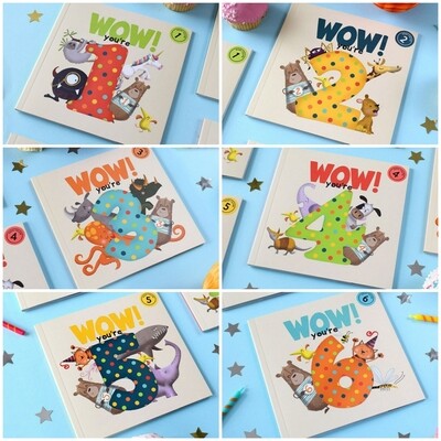 WOW! You're.... - Birthday Card/Book