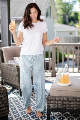 Hello Mello Breakfast In Bed Lounge Pants - Over The Moon