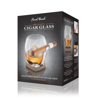 Final Touch | Whiskey Cigar Glass