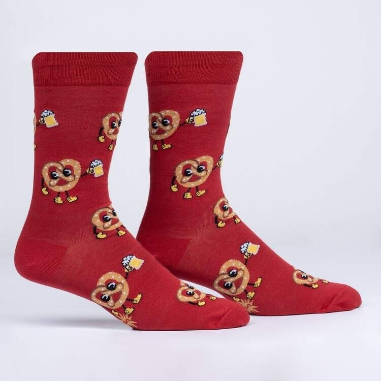 Sock It To Me - Men&#39;s Crew Socks | Pretztoebeerfest