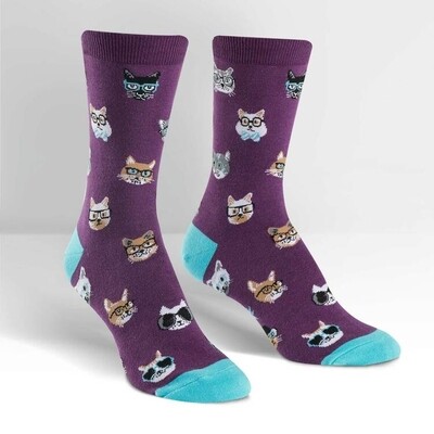 Sock It To Me - Women's Crew Socks | Smarty Cats