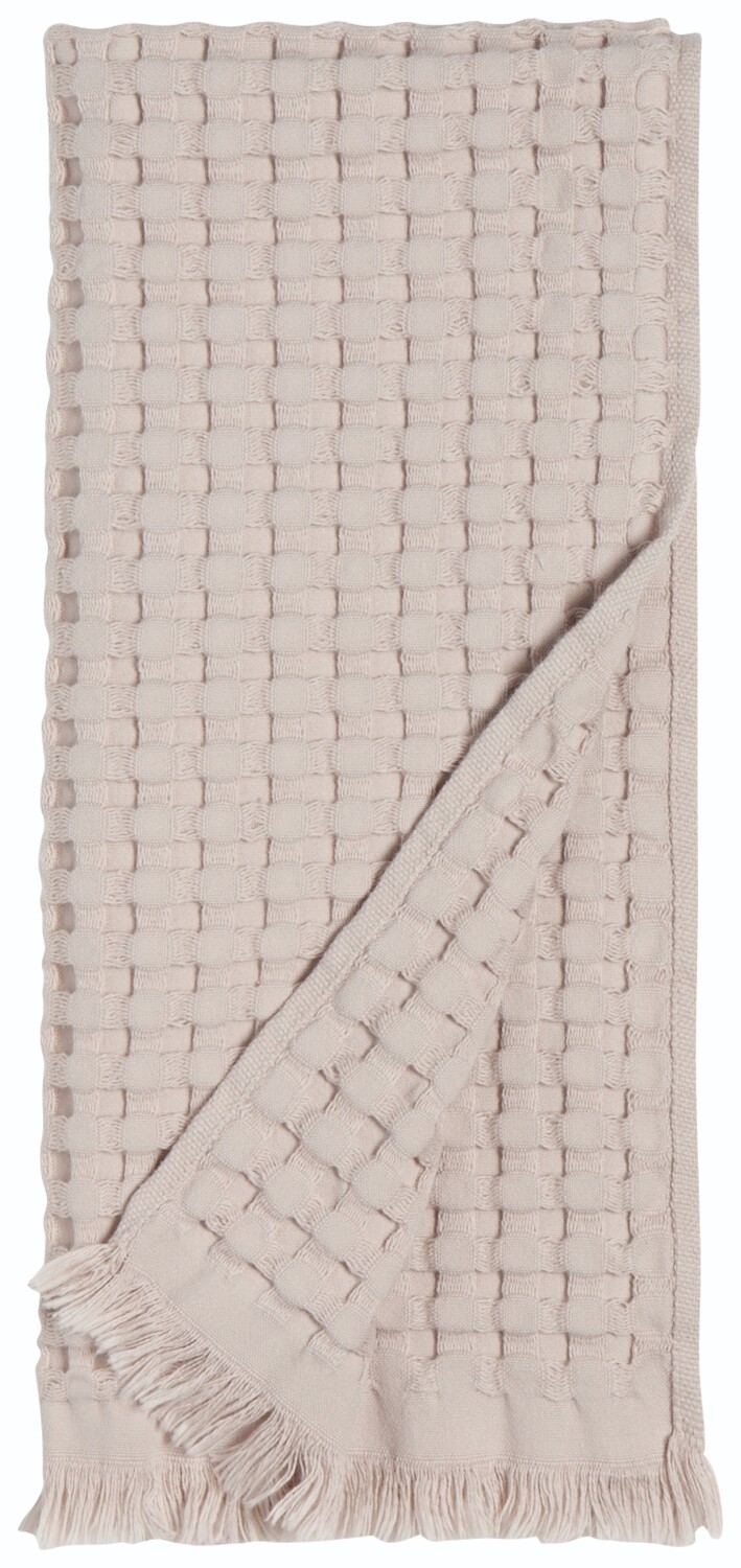 Danica Heirloom Organic Cotton Hand Towel - Stone