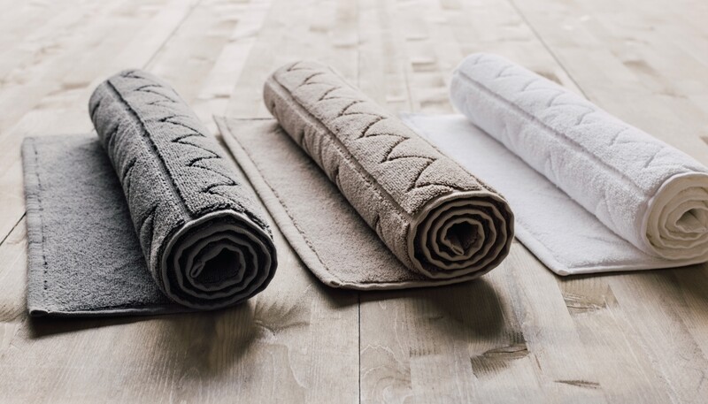 Danica Heirloom Jacquard Bathmat - Stone