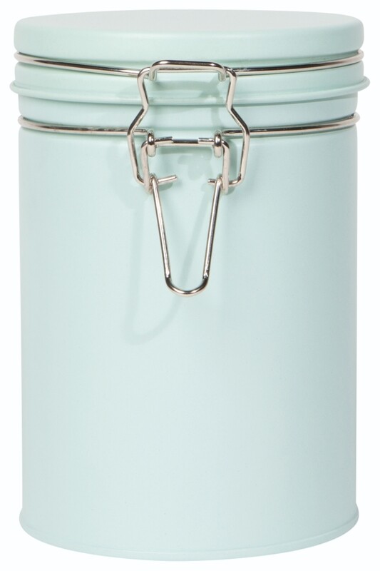 Now Designs Matte Steel Canister | Robin&#39;s Egg Small