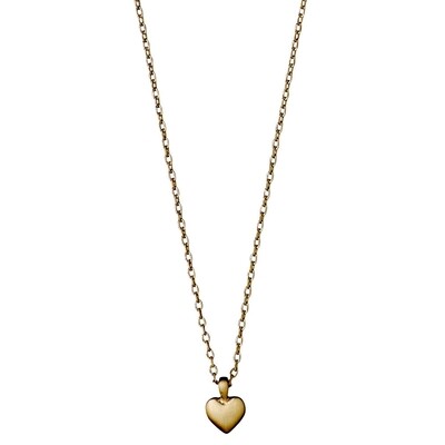 Pilgrim Gold Sophia Tiny Heart Necklace
